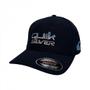Imagem de Boné Quiksilver Aba Curva Gradient Broken Type SM25 Navy