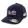 Imagem de Boné Quiksilver Aba Curva Gradient Broken Type WT25 Navy