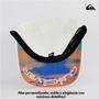 Imagem de Boné Quiksilver Flexfit Gradient Logo Signature White P
