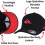 Imagem de Boné Quiksilver Juvenil Square Black P Patch Bordado em 3D Q911A0244