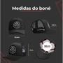 Imagem de bone + relogio masculino aço silicone ajustavel analogico presente redinha qualidade premium trucker