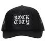 Imagem de Boné Rock City Otto Caps Truck Logo Patch Preto/Branco