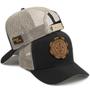 Imagem de Boné Simprão Trucker Style Aba Curva Com Ajuste Traseiro Strapback