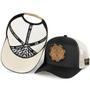 Imagem de Boné Simprão Trucker Style Aba Curva Com Ajuste Traseiro Strapback