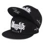 Imagem de Boné Snapback Ajustável Thug Life - Bordado Hip Hop - Moda Casual para Adultos