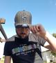 Imagem de Boné Snapback E-Stars Aba Curva - Preto Listrado