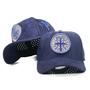Imagem de Boné Snapback Fitão Camurça Use Young Furadinho Medalha Sao Bento Envio Imediato
