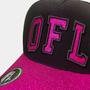 Imagem de Boné Snapback OFL Preto com Glitter Rosa