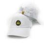 Imagem de Boné Strapback Baseball Branco Erva Legalize Original Côrte