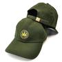 Imagem de Boné Strapback Baseball Verde Escuro Erva Legalize Côrte