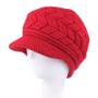 Imagem de Boné Touca Gorro Chapéu de Lã Forrado Inverno Malha Feminino