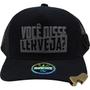 Imagem de Boné Trucker Aba Curva Rhino Size Regulável com Abridor Masculino 