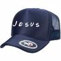 Imagem de Boné Trucker Com Telinha Ajuste Snapback Jesus Moda Cristã