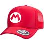 Imagem de Boné Trucker Com Telinha Ajuste Snapback Mario