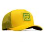 Imagem de Boné Trucker MVCK Brasil Amarelo Alta Qualidade