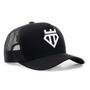 Imagem de Boné Trucker Preto Com Branco Diamond Original Qualidade