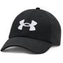 Imagem de Boné Under Armour Blitzing ADJ Hat Preto e Branco