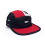 Imagem de Boné wats five panel red - preto/branco/vermelho