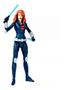 Imagem de Boneca Action Figure Viúva Negra Black Widow Hasbro 15 Cm