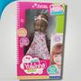 Imagem de Boneca Afro Lacinho De Pelúcia Para Criança Presente De Aniversário Com Garantia