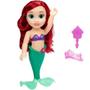 Imagem de Boneca Ariel Hora do Banho com Escova 38CM Multikids