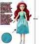 Imagem de Boneca Ariel Princesas Disney Clássica Hasbro