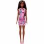 Imagem de Boneca Articulada - Barbie Fashion Pink - Negra - Mattel