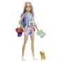 Imagem de Boneca Articulada Barbie Malibu Dia de Aventura no Acampamento Com Pet e Acessórios - Mattel - HDF73