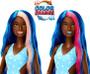 Imagem de Boneca Articulada Barbie Pop Reveal Azul - Ponche de Cereja - Série Ponche de Frutas - 8 Surpresas - Mattel
