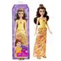 Imagem de Boneca Articulada Princesa Bela Saia Estampada 30Cm - Princesas Disney  A Bela e A Fera - Mattel  HLX31