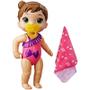 Imagem de Boneca Baby Alive Bebê Banhos Carinhosos Morena E8716 E8722 - Hasbro
