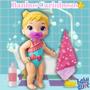 Imagem de Boneca Baby Alive Com Toalhinha E Chupetinha Banhos Carinhosos Original Articulada  Brinquedo Hasbro