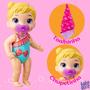 Imagem de Boneca Baby Alive Com Toalhinha E Chupetinha Banhos Carinhosos Original Articulada  Brinquedo Hasbro