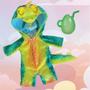 Imagem de Boneca Baby Alive Dino Cuties Morena Faz Xixi - Hasbro F0934