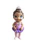 Imagem de Boneca baby alive doce bailarina roxa morena f1273 hasbro