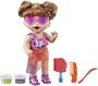 Imagem de Boneca Baby Alive Sunshine, Come e Poops, Baby Doll, Ice Pop, para crianças de 3 anos ou mais, Cabelo Castanho