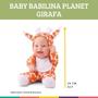 Imagem de Boneca Baby Babilina Planet Girafa Roupa Bichinho - Bambola