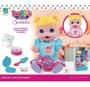 Imagem de Boneca Baby Collection Alive Comidinha Come e Faz Caquinha Menina - Supertoys