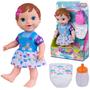 Imagem de Boneca Baby Collection Menina Faz Xixi De Verdade Bebê Brinquedo Realista Interativo Para Meninas - Super Toys