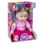 Imagem de Boneca Baby Fofura Com Cabelo Super Macia Menina - Cotiplas