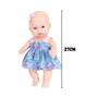 Imagem de Boneca Baby Junior 27cm Fofinha com Laço 2195 Cotiplás