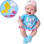 Imagem de Boneca Baby Ninos Come e Faz Caquinha Faz Cocozinho Hora do Lanche Em Vinil 37,5cm Cotiplás