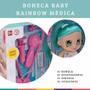 Imagem de Boneca Baby Rainbow Dodoi 20cm Bambola