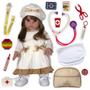 Imagem de Boneca Baby Reborn 100% Silicone Magazine Luiza