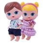 Imagem de Boneca Baby's Collection Casal Gêmeos Fofinhos - Super Toys