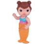 Imagem de Boneca Baby's Collection Minha Sereia Morena - 422 - Super Toys