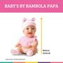Imagem de Boneca Babys By Bambola Papa Bebê em Vinil Bambola