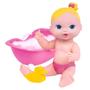 Imagem de Boneca Babys Collection Banheira com Acessórios - Super Toys