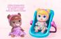 Imagem de Boneca babys collection mini com bebê conforto