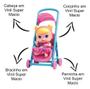 Imagem de Boneca Babys Collection Mini Com Carrinho Passeio Super Toys